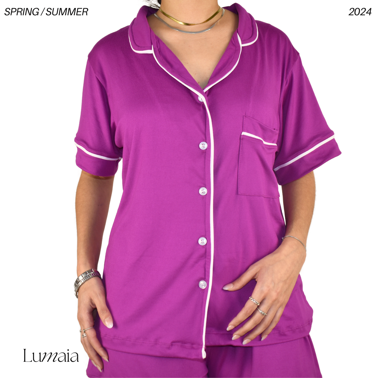 Pijama Short Bugambilia